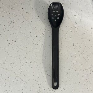Rubbermaid Black Nylon Slotted Spoon